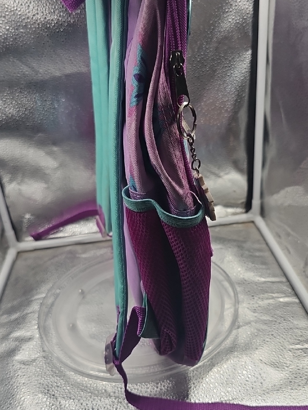 S Kids Blue And Purple Backpack. - Picture 4 of 5